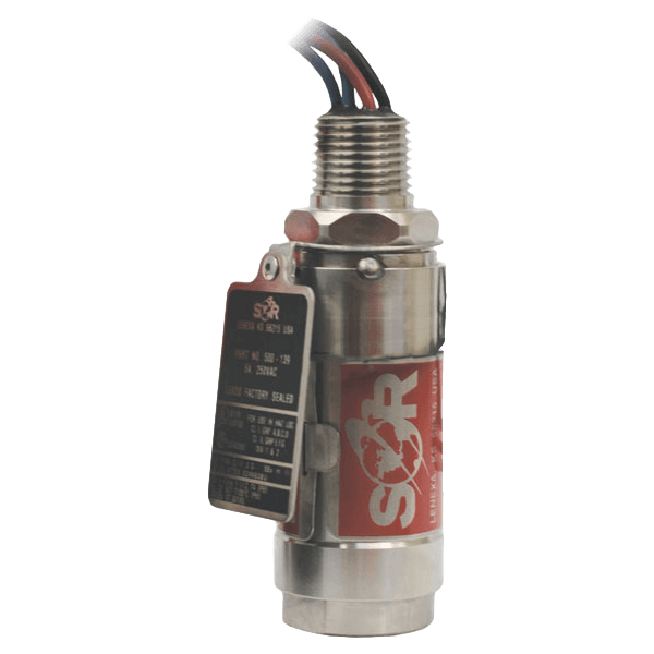 SOR Pressure Switch, Non-Adjustable Sub Mini Hermet